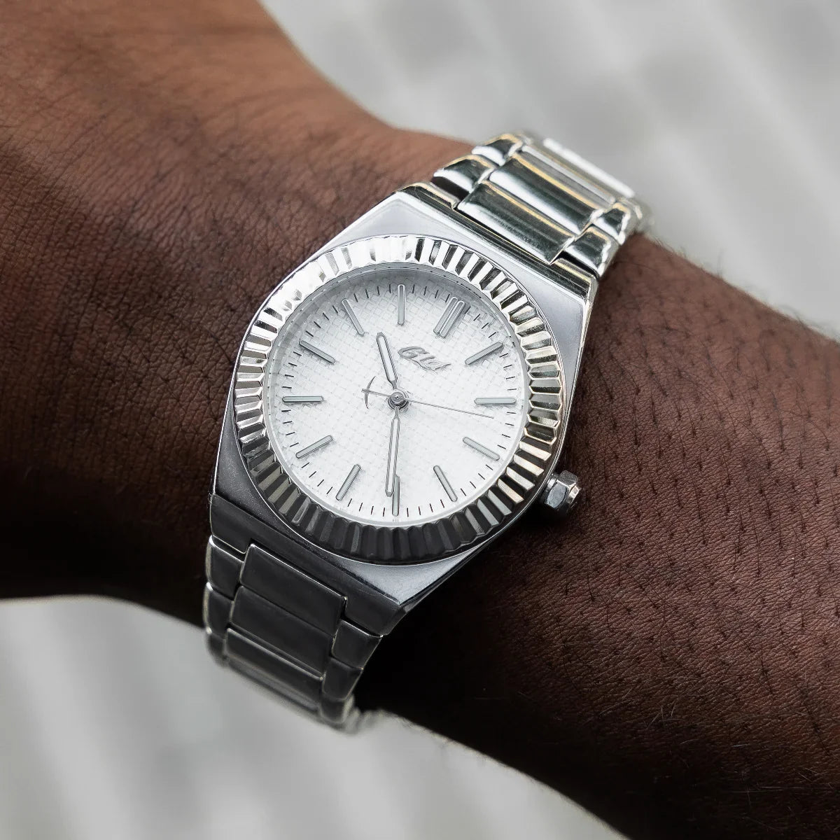 36MM Fluted Bezel Alpha Era® in White Gold