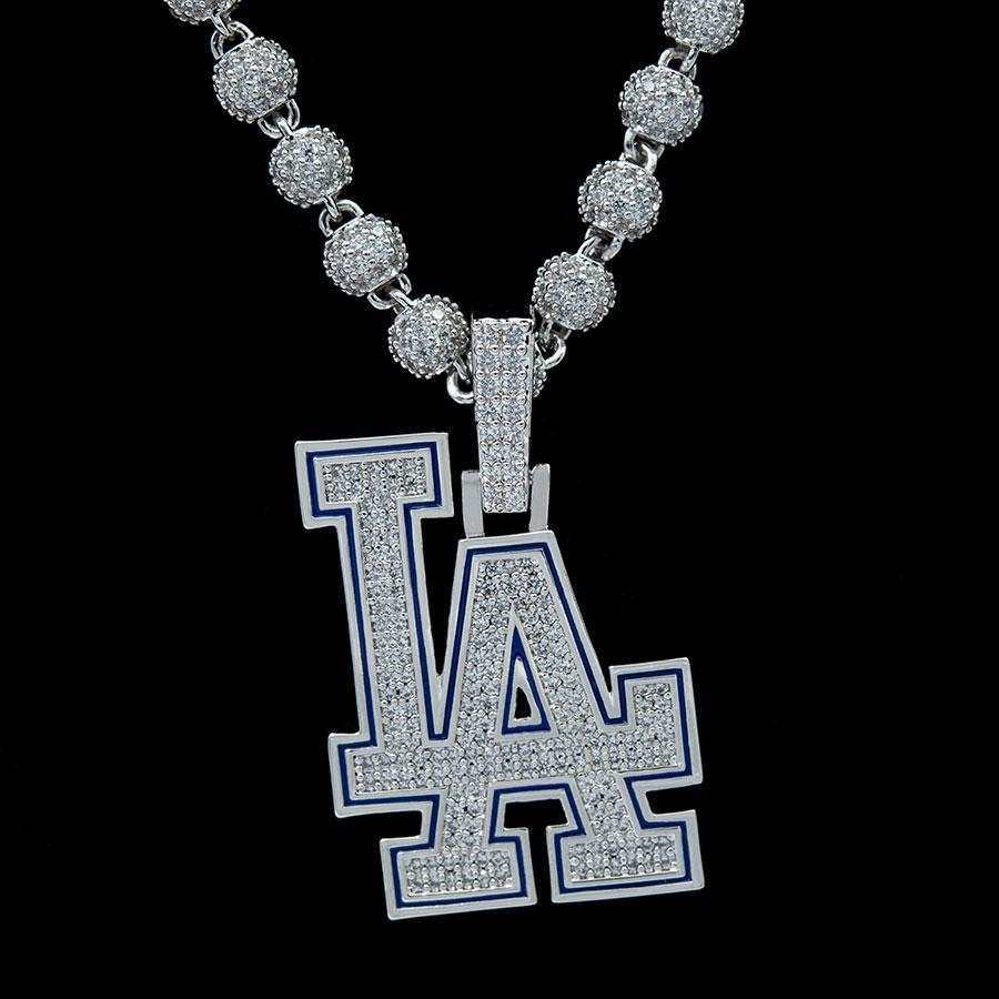 Los Angeles Dodgers Official MLB Logo Pendant