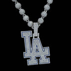 Los Angeles Dodgers Official MLB Logo Pendant