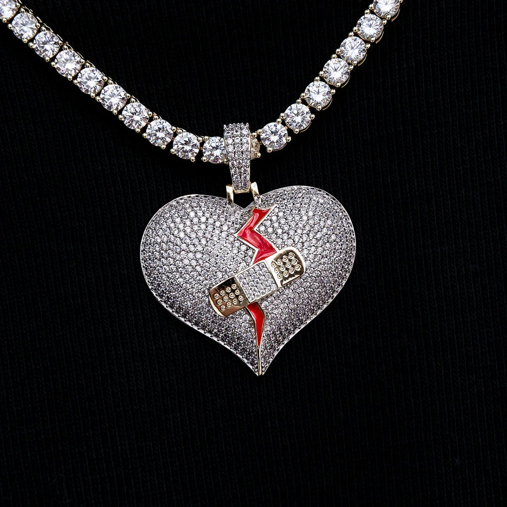 Scars Fade Broken Heart Pendant