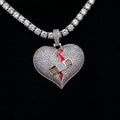 Scars Fade Broken Heart Pendant