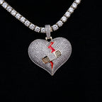 Scars Fade Broken Heart Pendant