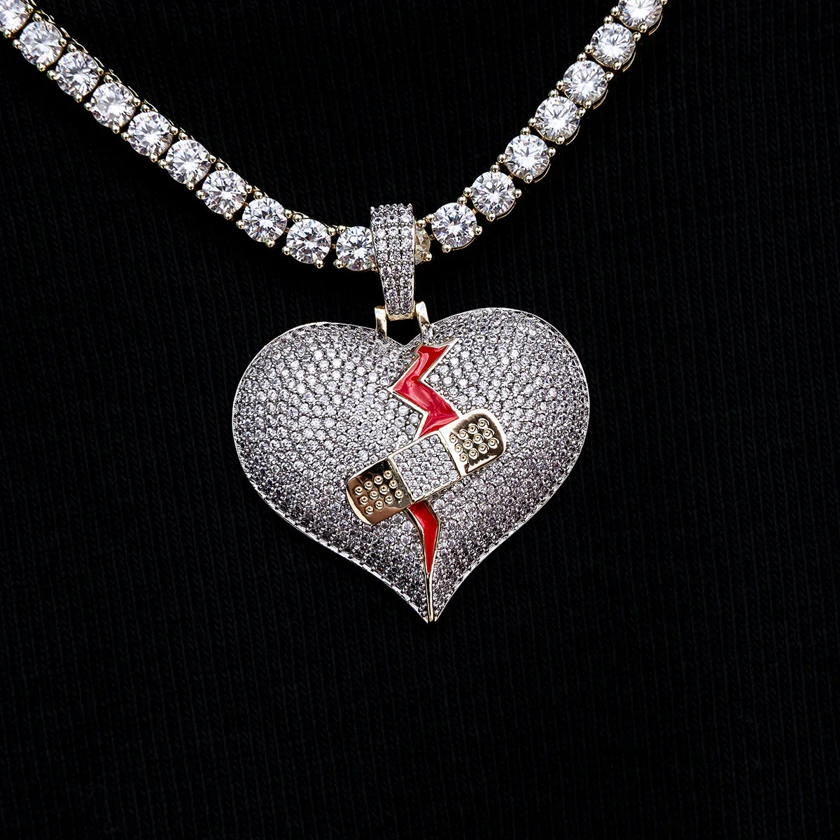 Scars Fade Broken Heart Pendant