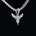 Charlotte Hornets Micro Pendant - White Gold