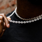 Micro Valentina Chain in White Gold - 7mm