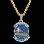 Golden State Warriors Official NBA Logo Pendant