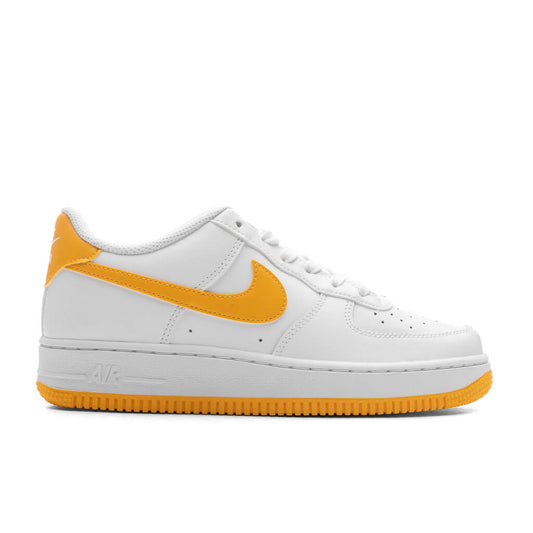 Air Force 1 (GS) - White/University Gold/White