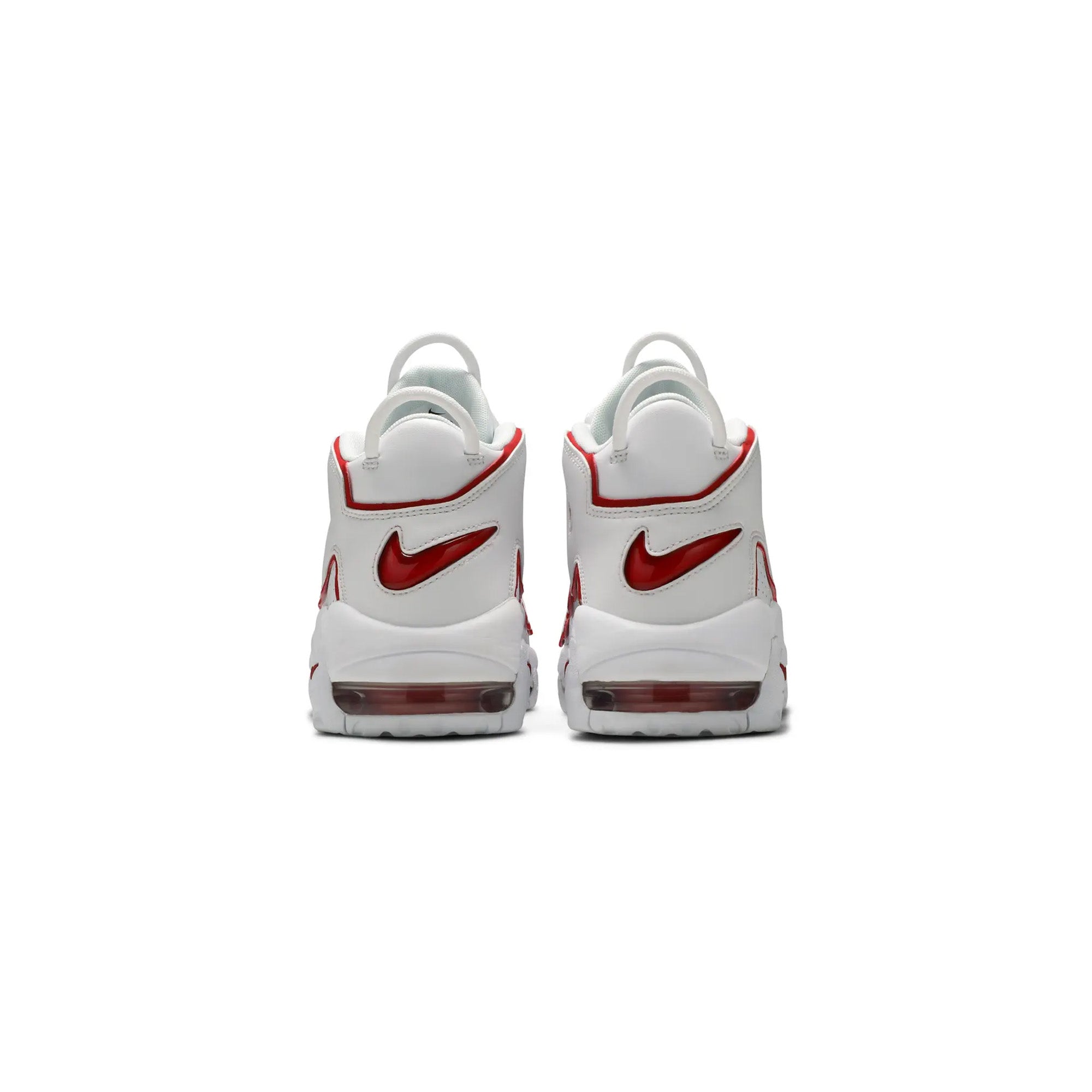 Air More Uptempo 'White Varsity Red Outline' (2021)