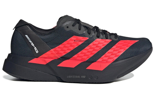 Adizero Adios Pro 4 Mercedes AMG Black Lucid Red