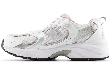 530 White Mid Century Pink (GS)