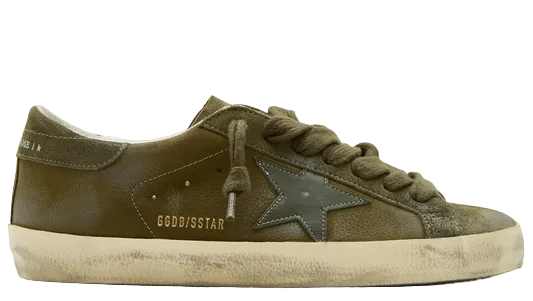 Golden Goose Super Star Classic Olive Night