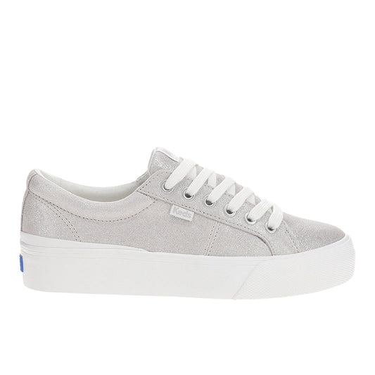 Jump Kick Duo Glitter Suede Lace Up Sneakers