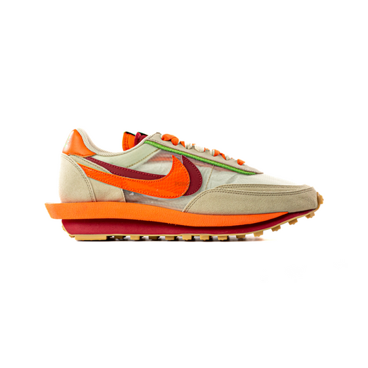 LD Waffle x CLOT x Sacai 'Net Orange Blaze' (2021)