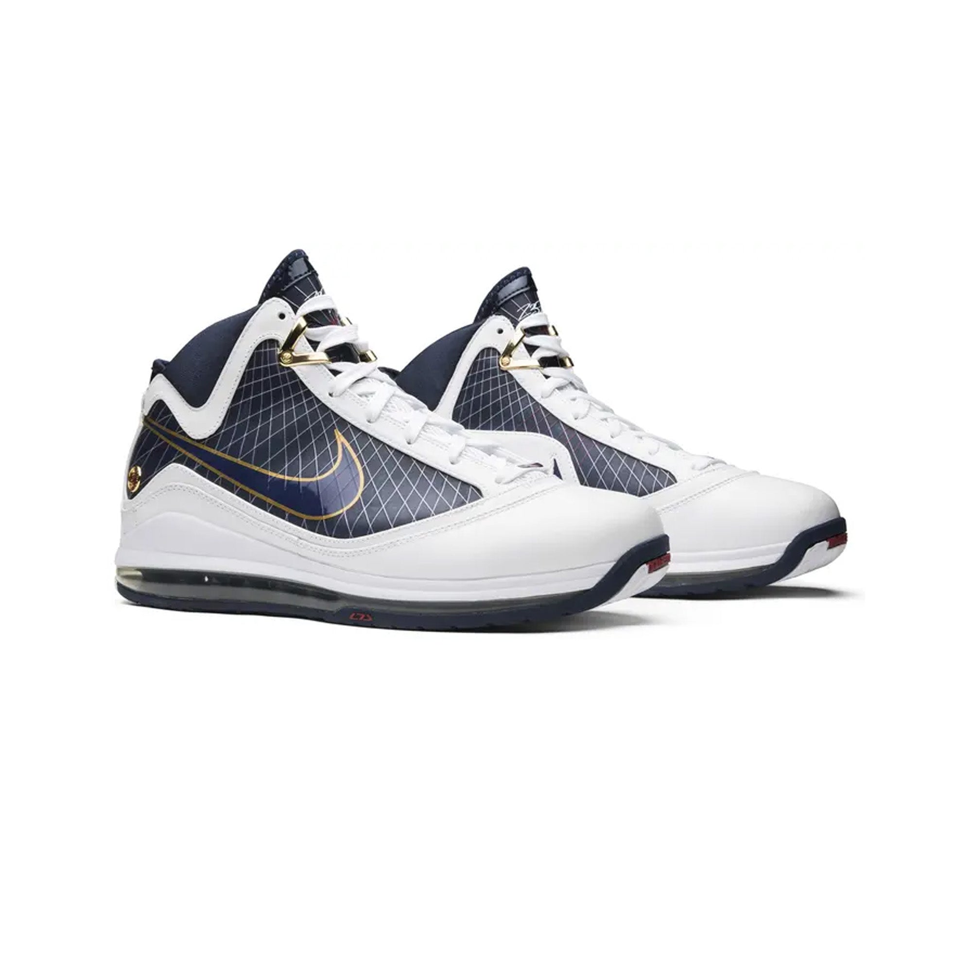 LeBron 7 'White / Midnight Navy' (2009)