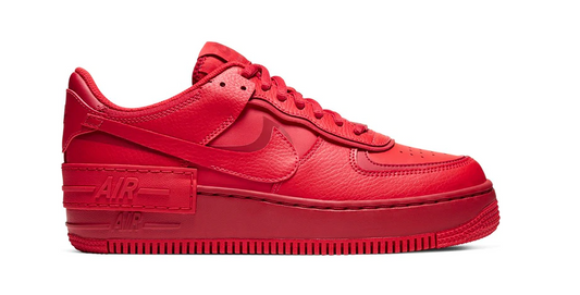 Force 1 Low Shadow Triple Red (W)