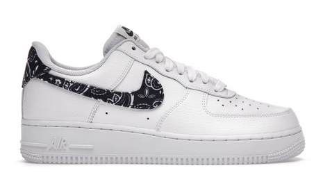 Air Force 1 Low '07 Essential White Black Paisley (W)