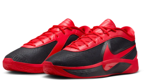 Giannis Freak 6 EP Black University Red