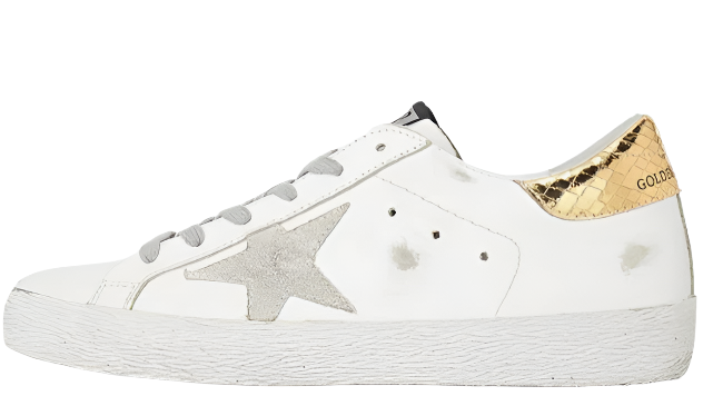 Golden Goose Superstar Silver Gold Mismatch (Women's)