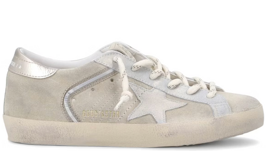 Golden Goose Super Star Suede Beige Platinum (Women's)