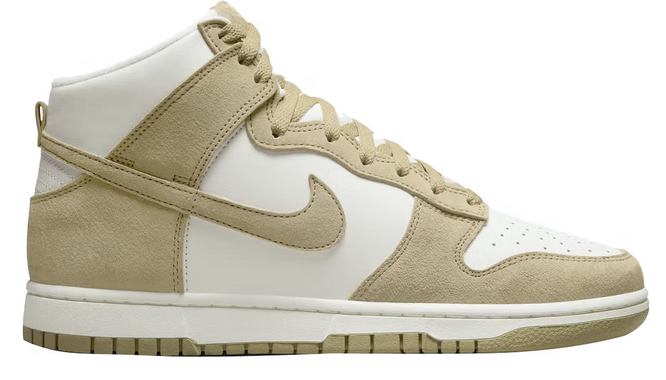 Dunk High Tan Suede White
