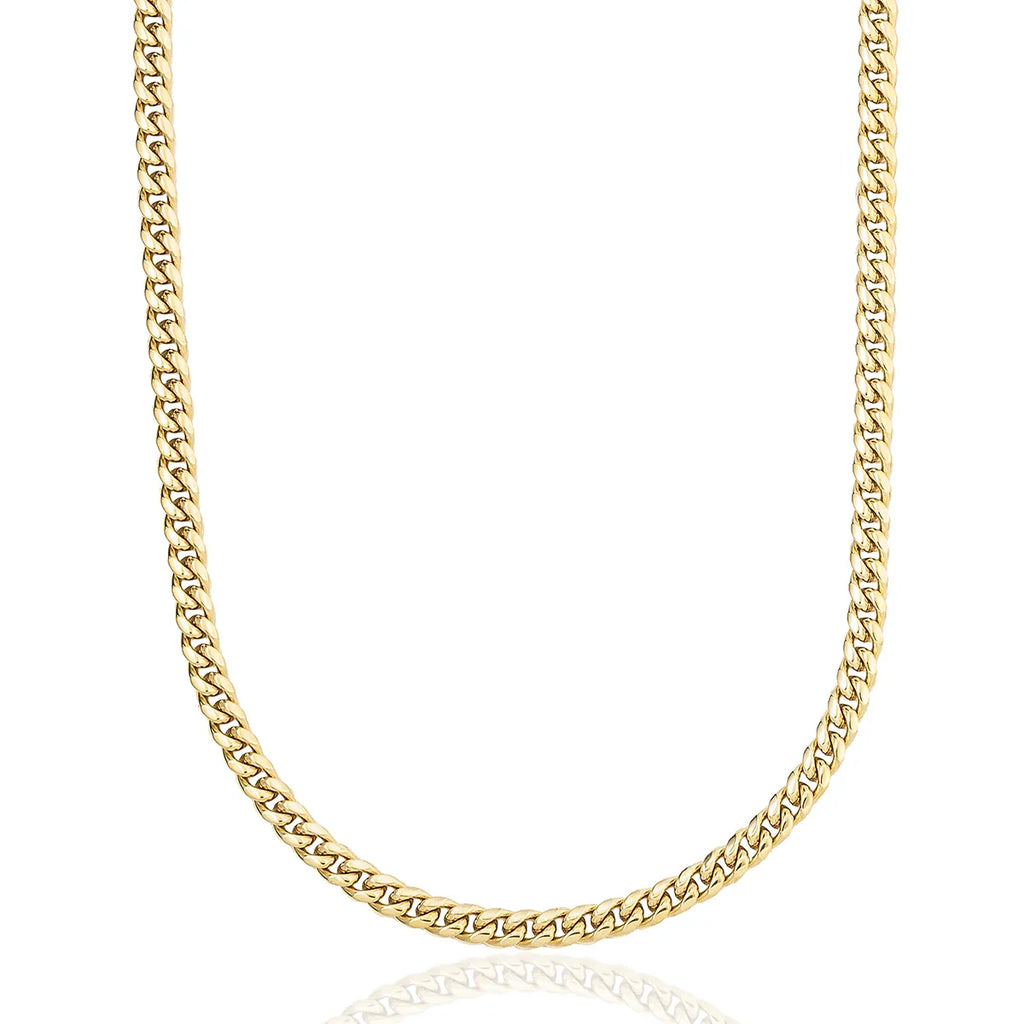 Miami Cuban Chain in Yellow Gold - 5mm