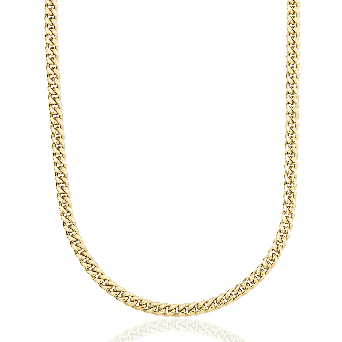 Miami Cuban Chain in Yellow Gold - 5mm