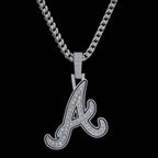 Atlanta Braves Official MLB Logo Pendant