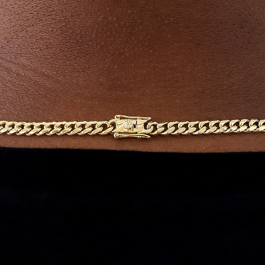 Miami Cuban Chain in Yellow Gold - 5mm