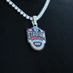 Stadium Series Official NHL Logo Pendant in White Gold