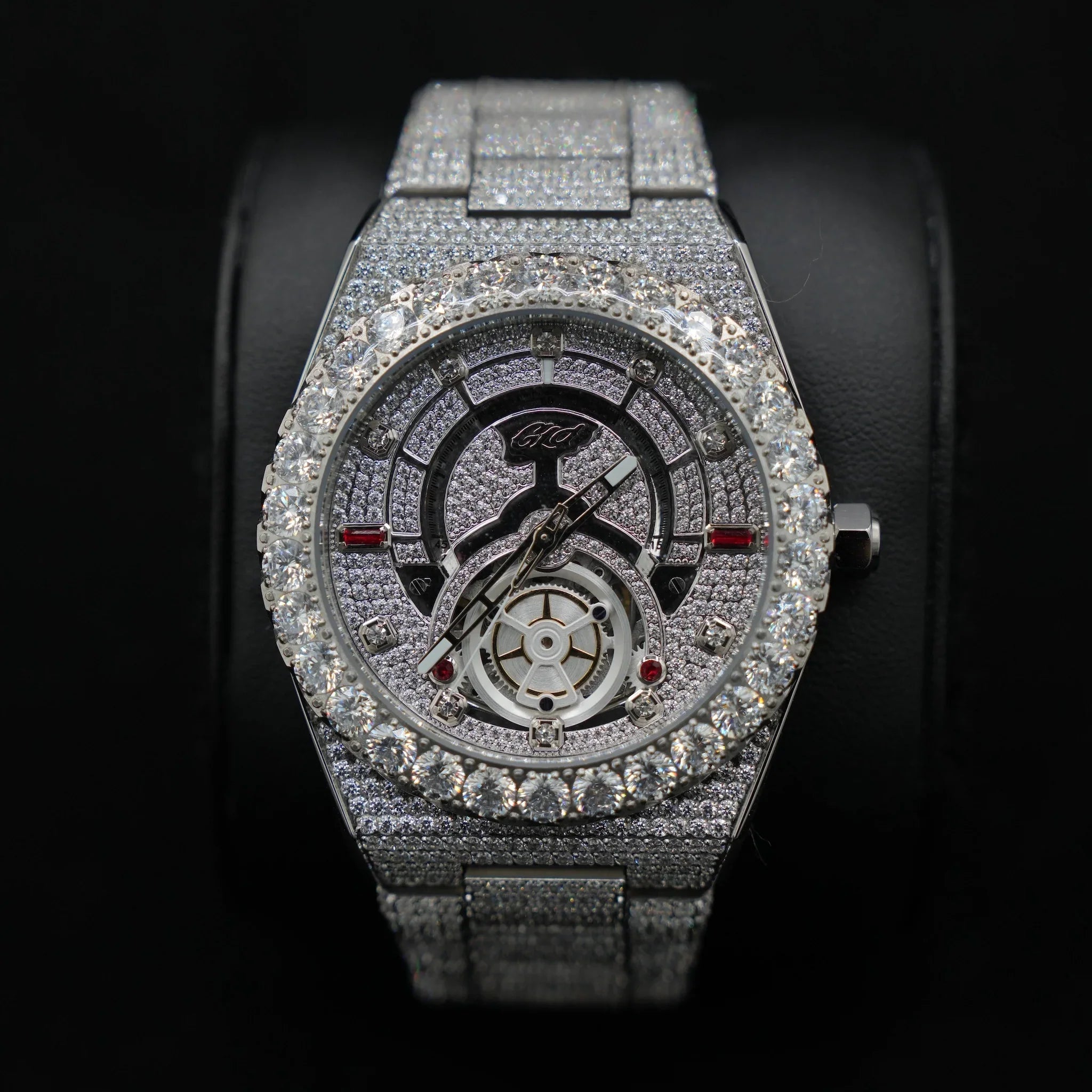 42MM Fully Iced Ruby Accent Alpha Era® 316