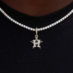 Houston Astros Official MLB Micro Logo Pendant