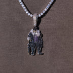 Penguin Body Official DC Comics Pendant in White Gold
