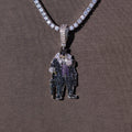 Penguin Body Official DC Comics Pendant in White Gold