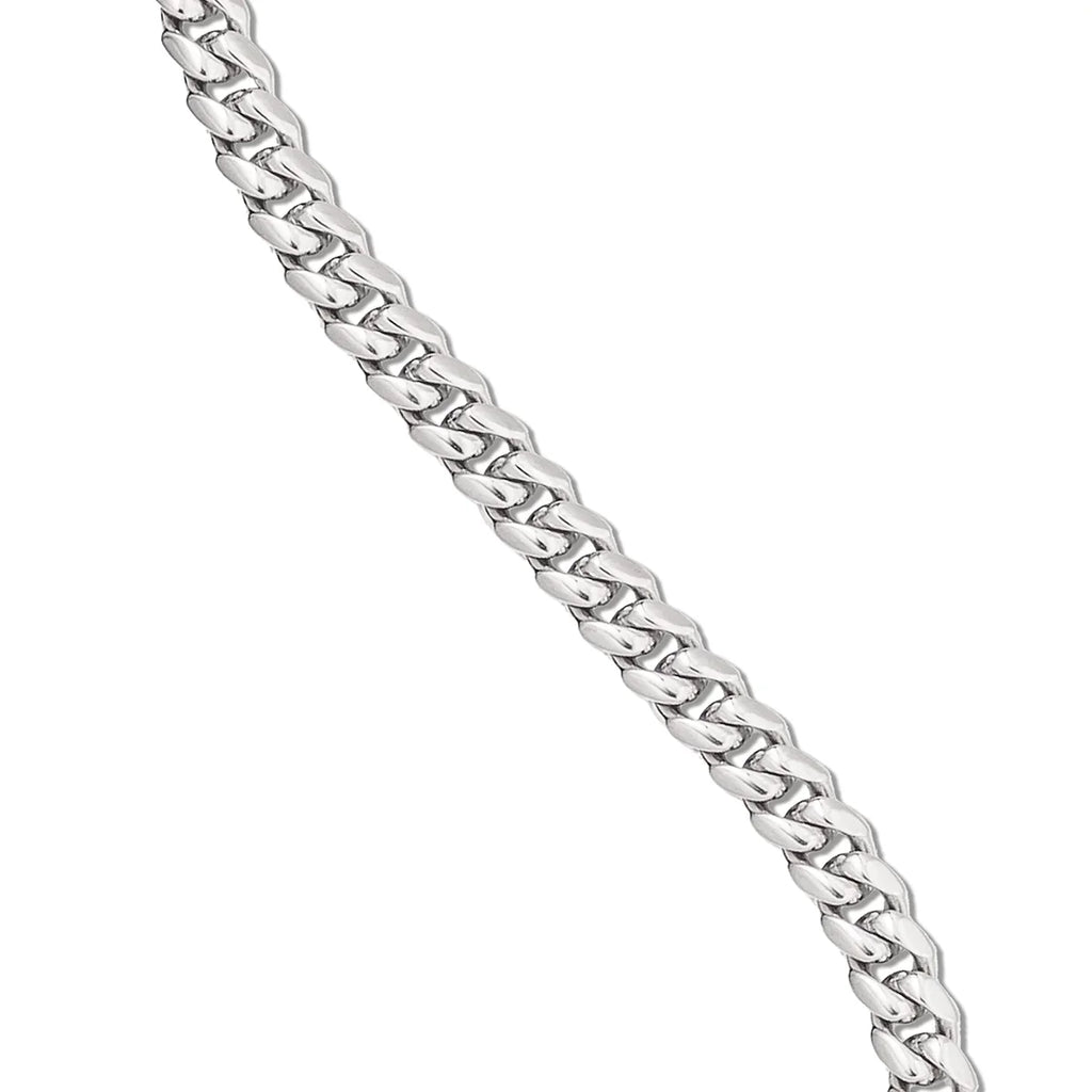 GLD Signature Cuban in White Gold - 6mm