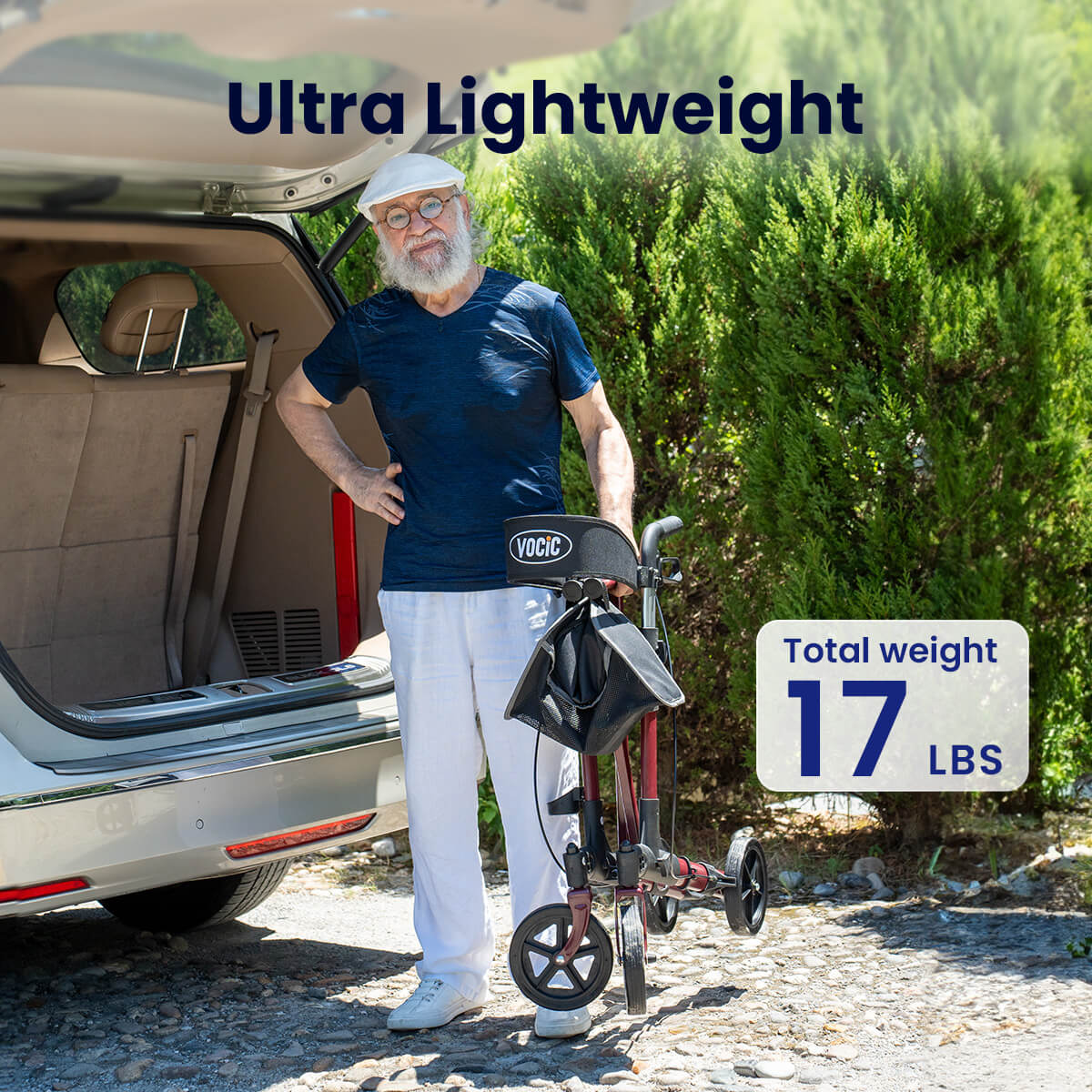 Z23 All Terrain Rollator Walker With Seat