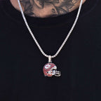 Kansas City Chiefs Official NFL Helmet Pendant