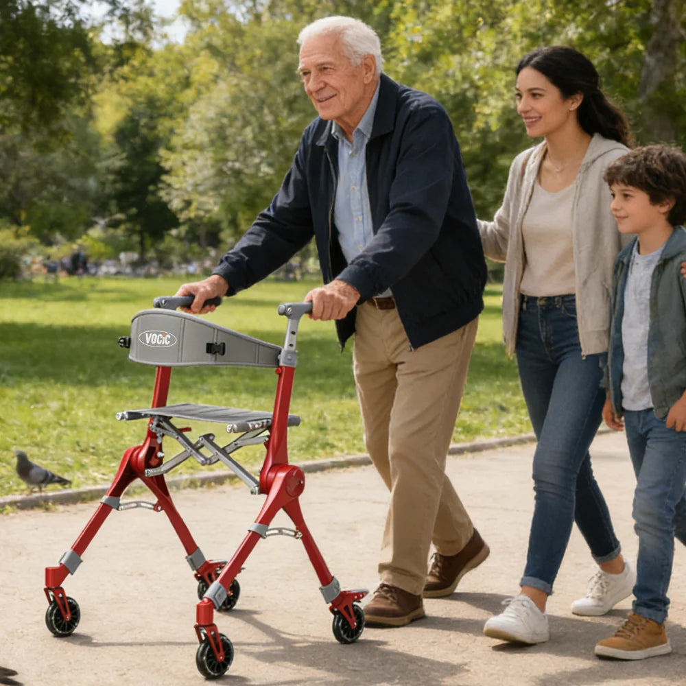 Z35 PackGo Foldable Lightweight Rollator Walker