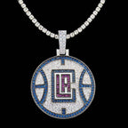 LA Clippers Official NBA Logo Pendant