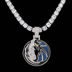 Dallas Mavericks Official NBA Logo Pendant
