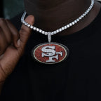 San Francisco 49ers Official NFL Large Pendant
