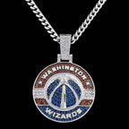 Washington Wizards Official NBA Logo Pendant