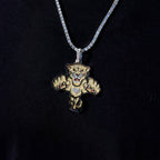 Florida Panthers Official NHL Winter Classic Logo Pendant in White Gold