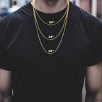 Solid Gold Micro Lightning Bolt