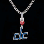 DC Official NBA Logo Pendant