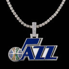 Utah Jazz Official NBA Logo Pendant