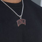 University of Nevada Las Vegas Official NCAA Logo Pendant in White Gold