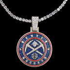 Denver Nuggets Official NBA Logo Pendant