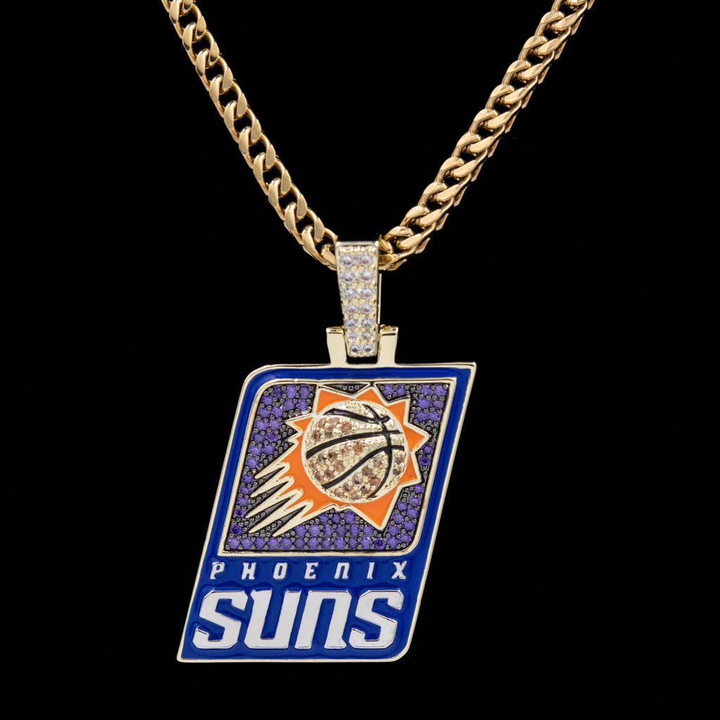 Phoenix Suns Official NBA Logo Pendant