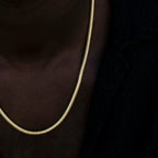 Snake Chain in Yellow Gold - 4mm