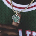 Milwaukee Bucks Official NBA Logo Pendant